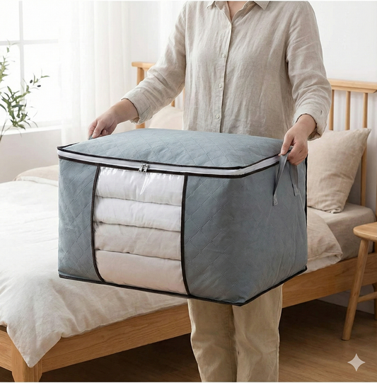 Organizador de Ropa con Cierre – Orden Visible y Protegido